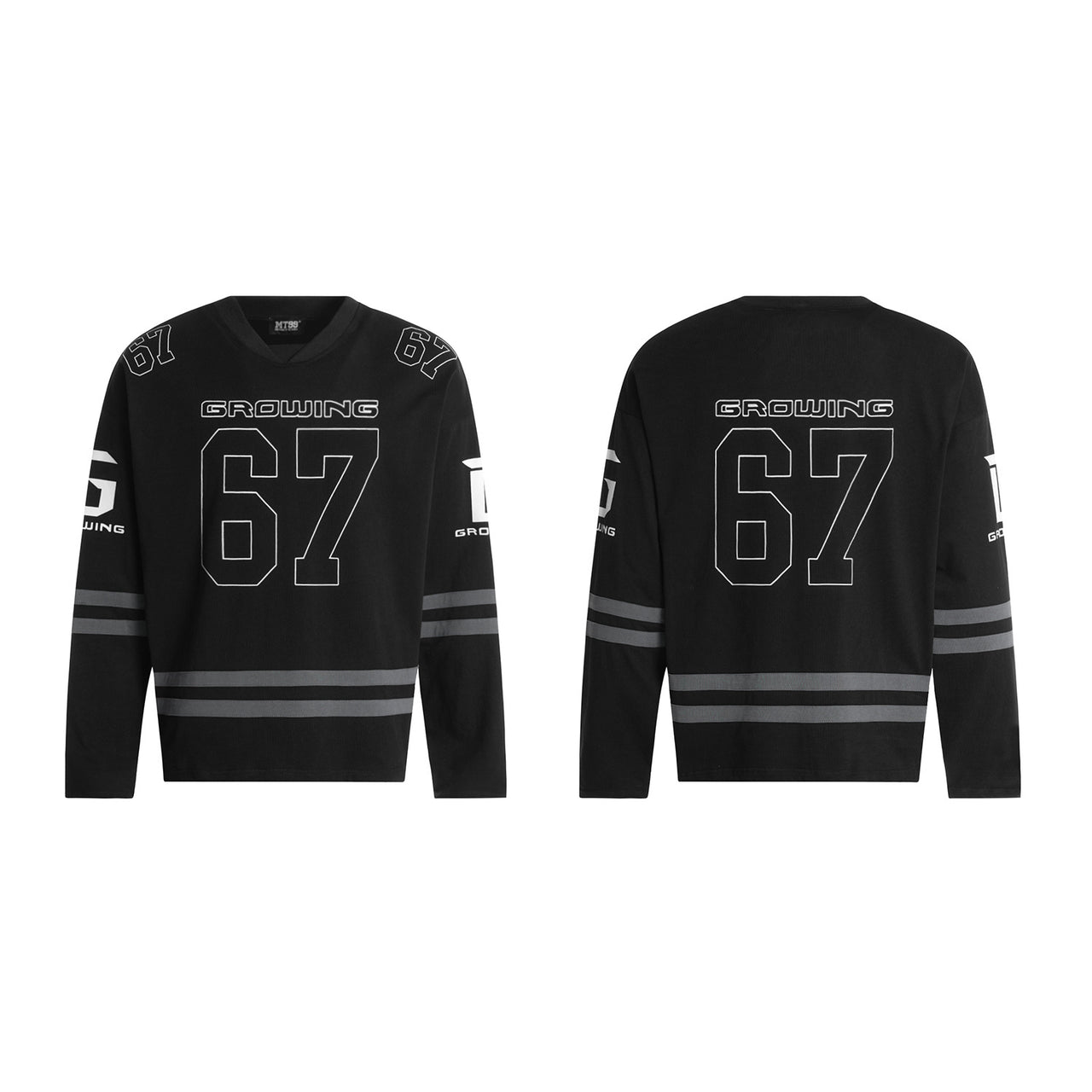 American Vintage Numeric Print Sweatshirt