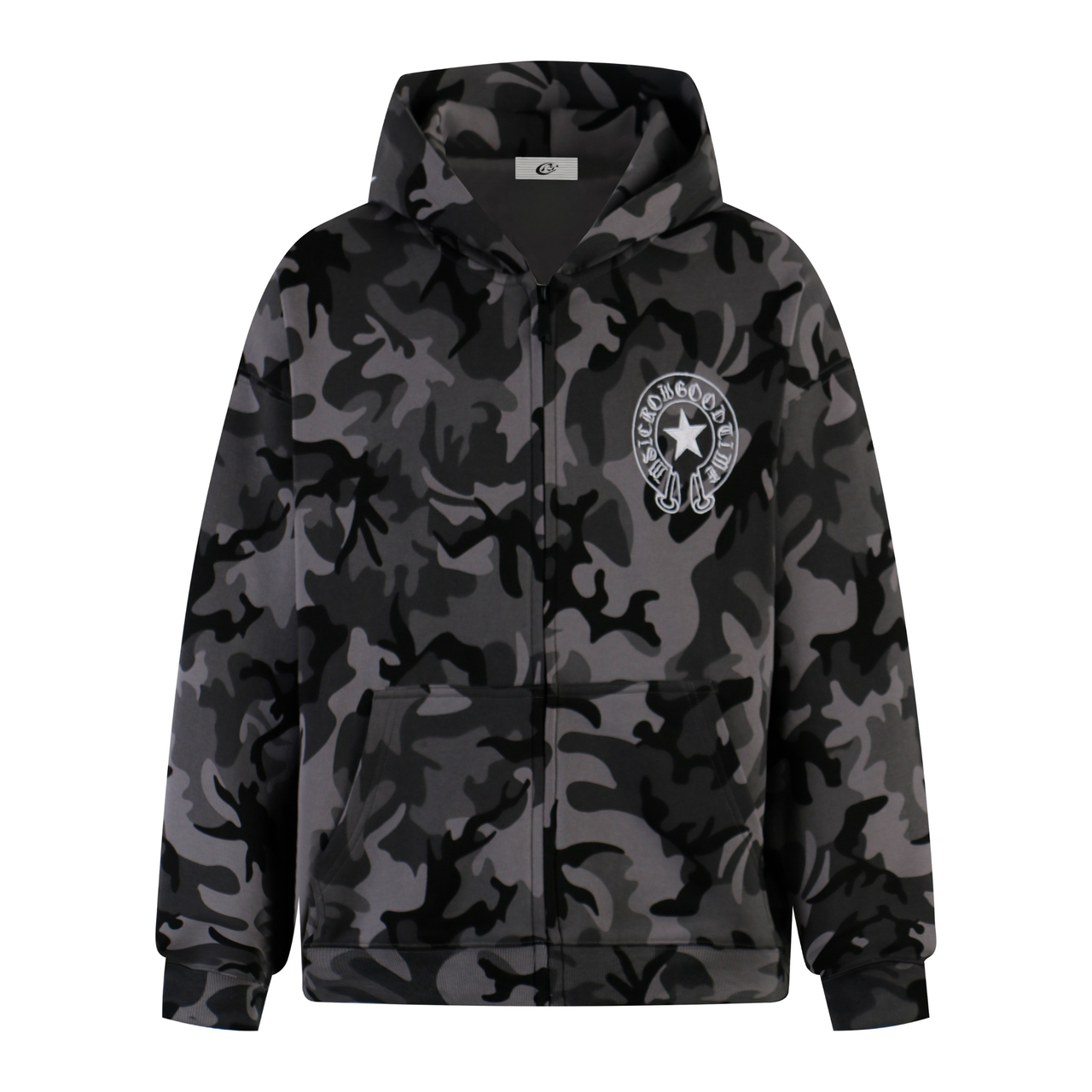 Omirad Camo Flag Zip-Up Hoodie