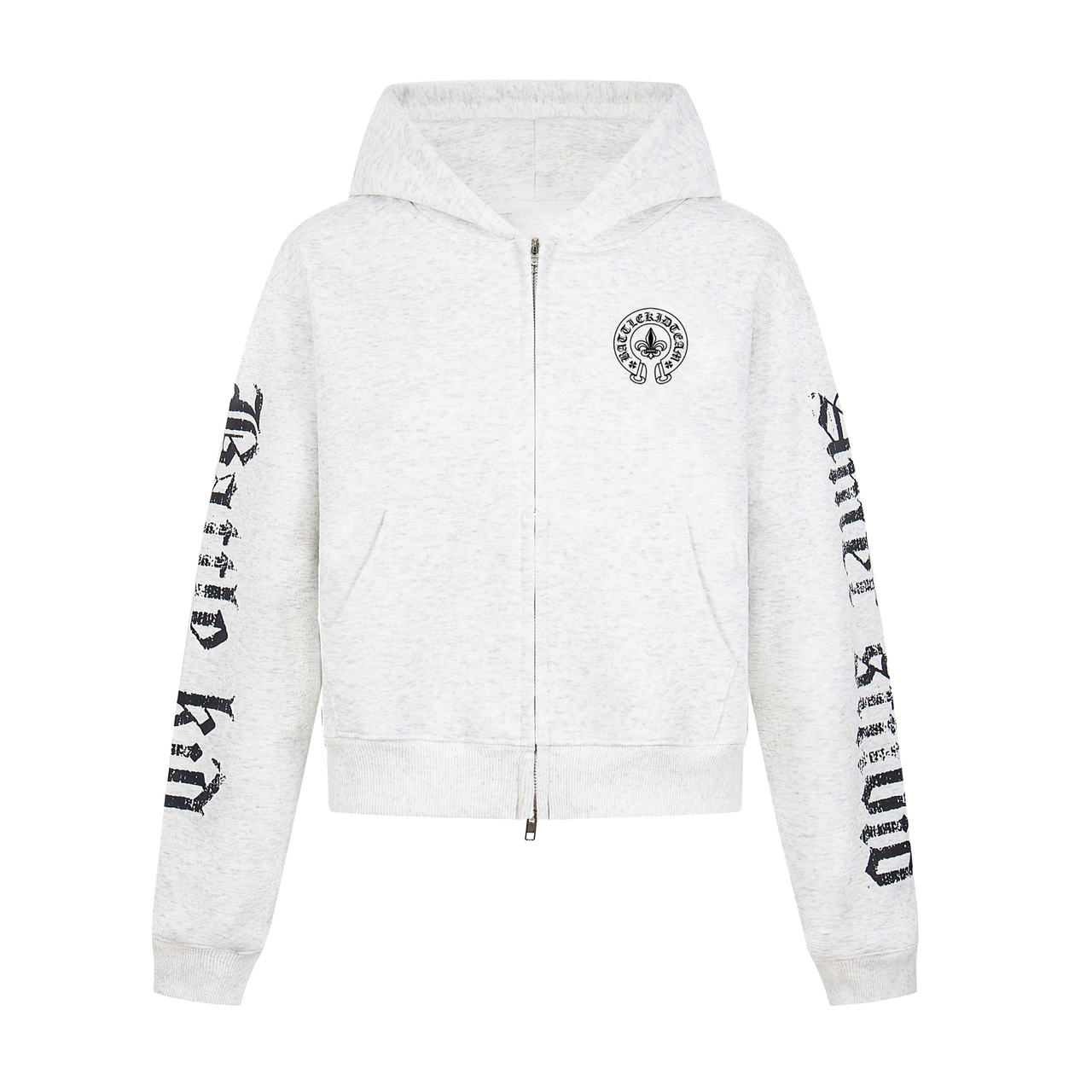Omirad Gothic Letter Zip Hoodie