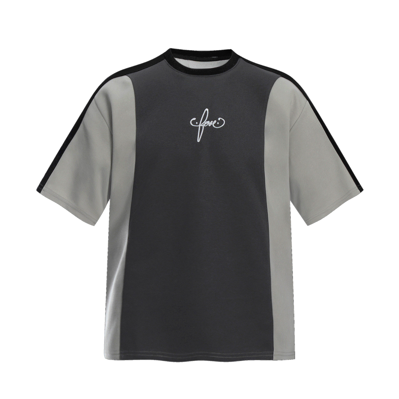 Omirad Contrast Panel Cotton Tee