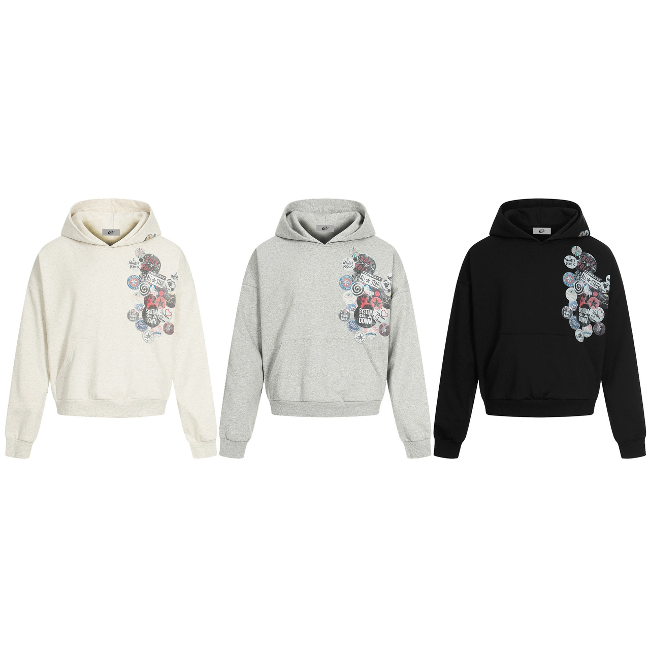 Omirad Graphic Badge Hoodie
