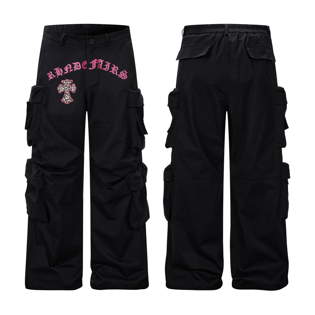 Omirad Gothic Cross Cargo Pants