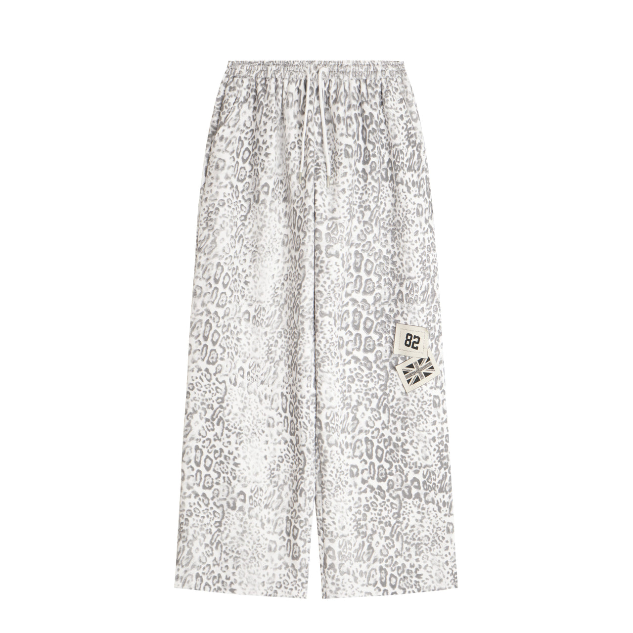Omirad Leopard Print Wide-Leg Pants