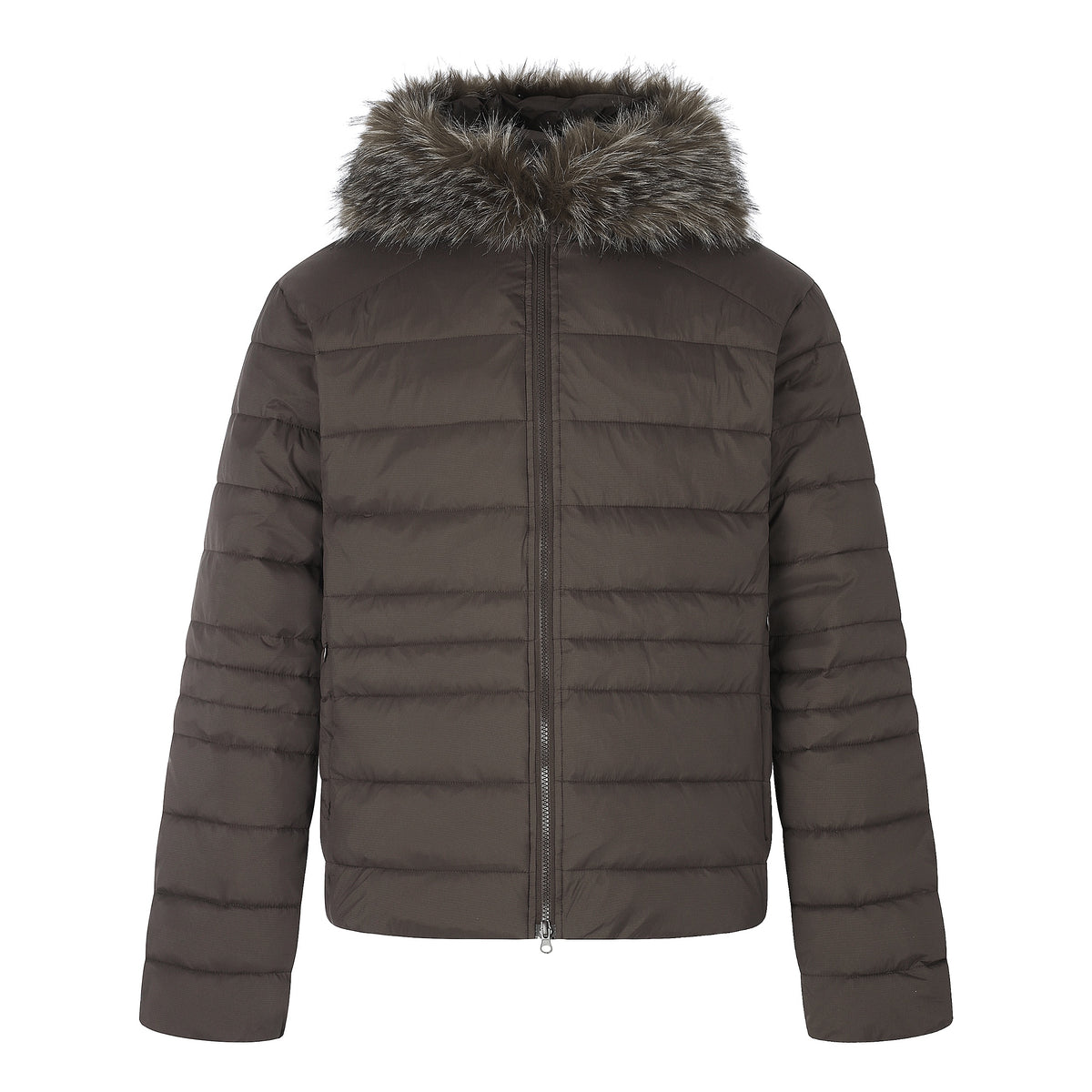 Omirad Faux Fur Collar Quilted Puffer Jacket