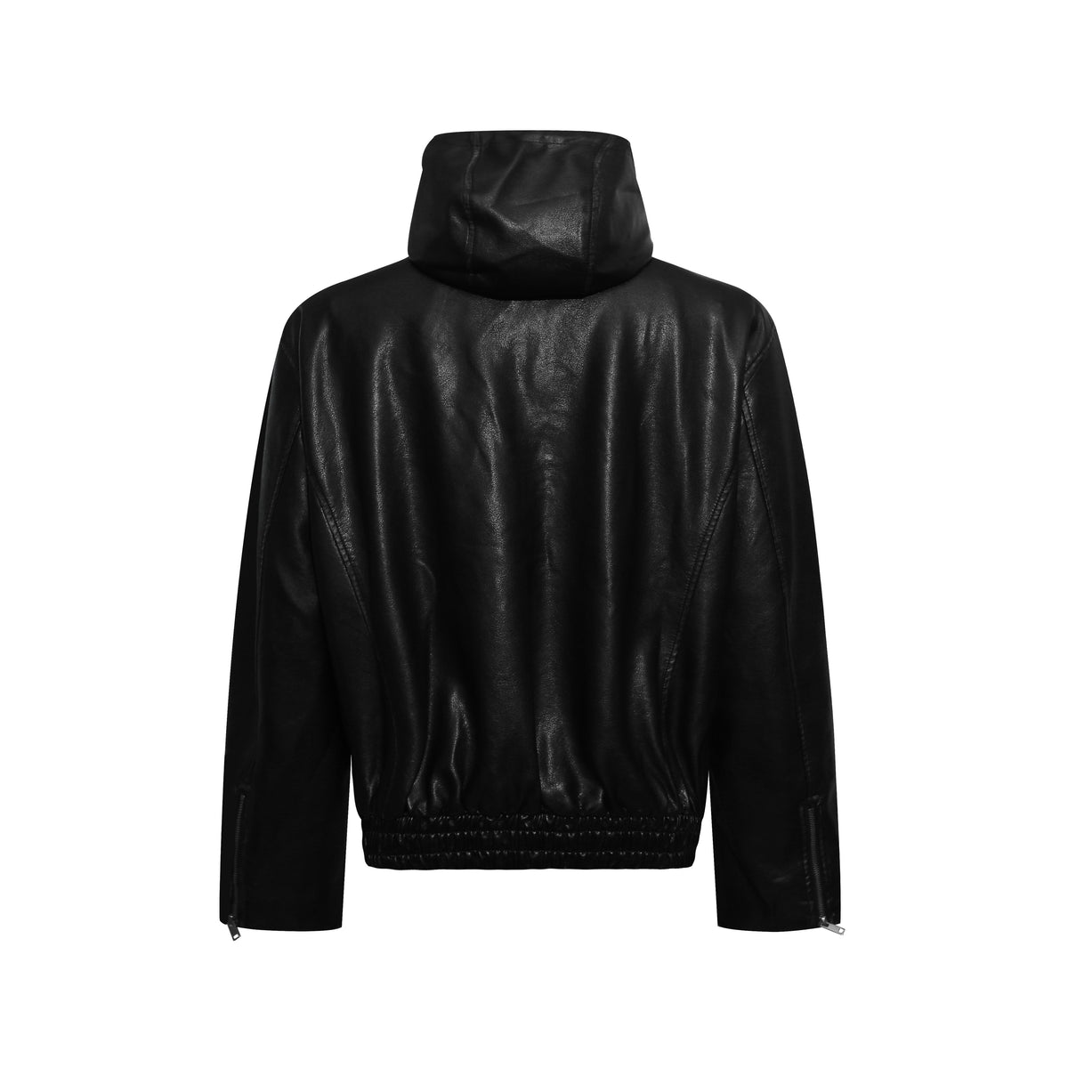 Omirad Coated Hooded Zip-Up Jacket