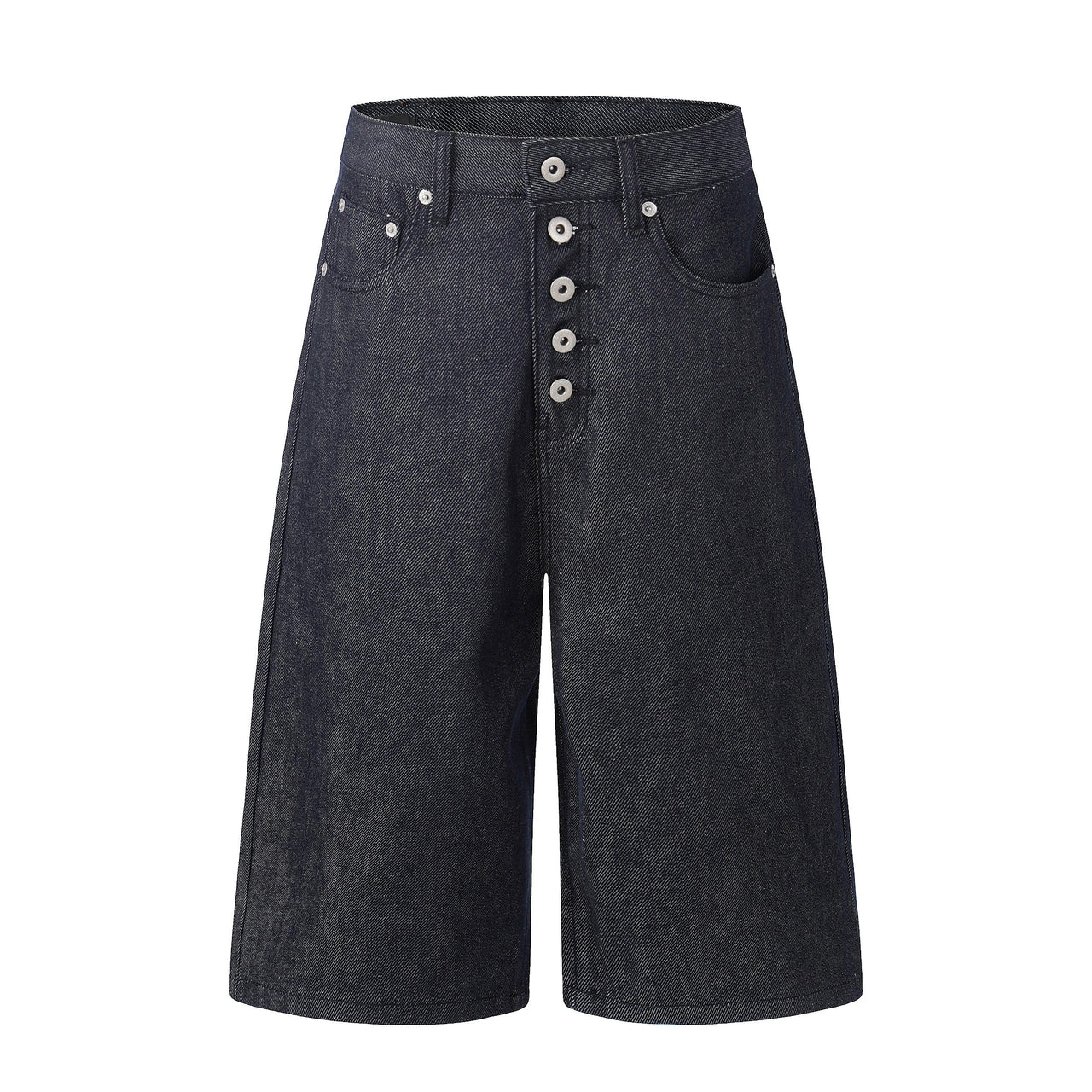 Omirad “Raw Button Denim Jorts”