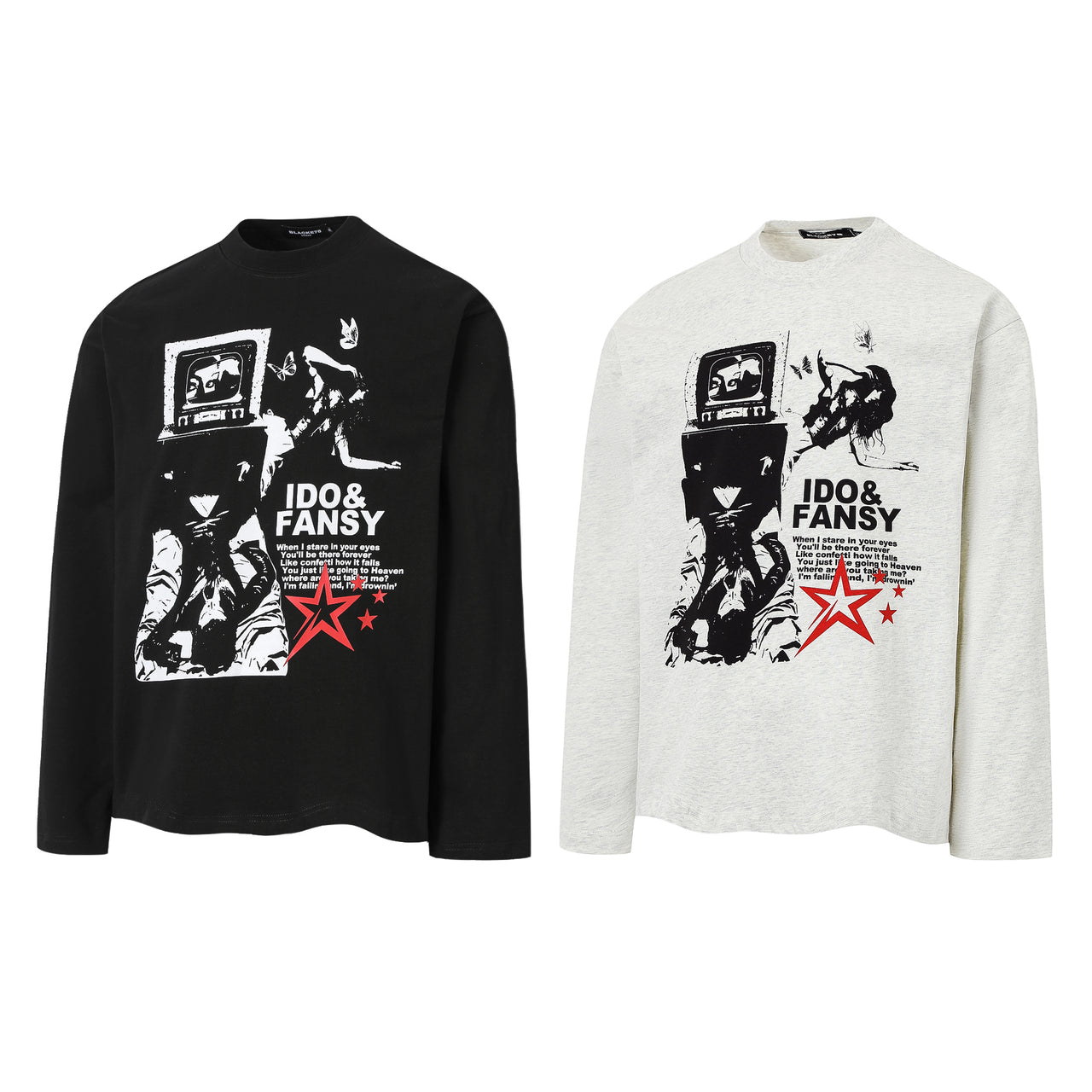 American Street Style Printed Sweatshirt