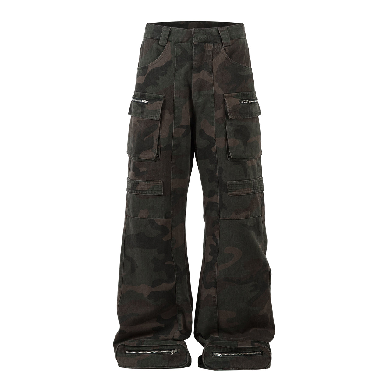 American Streetwear Camouflage Cargo Pants