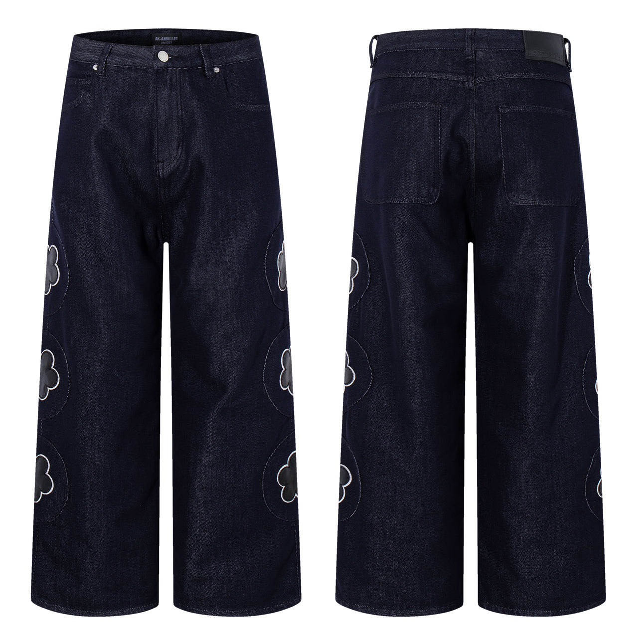 American Vintage Patchwork Jeans