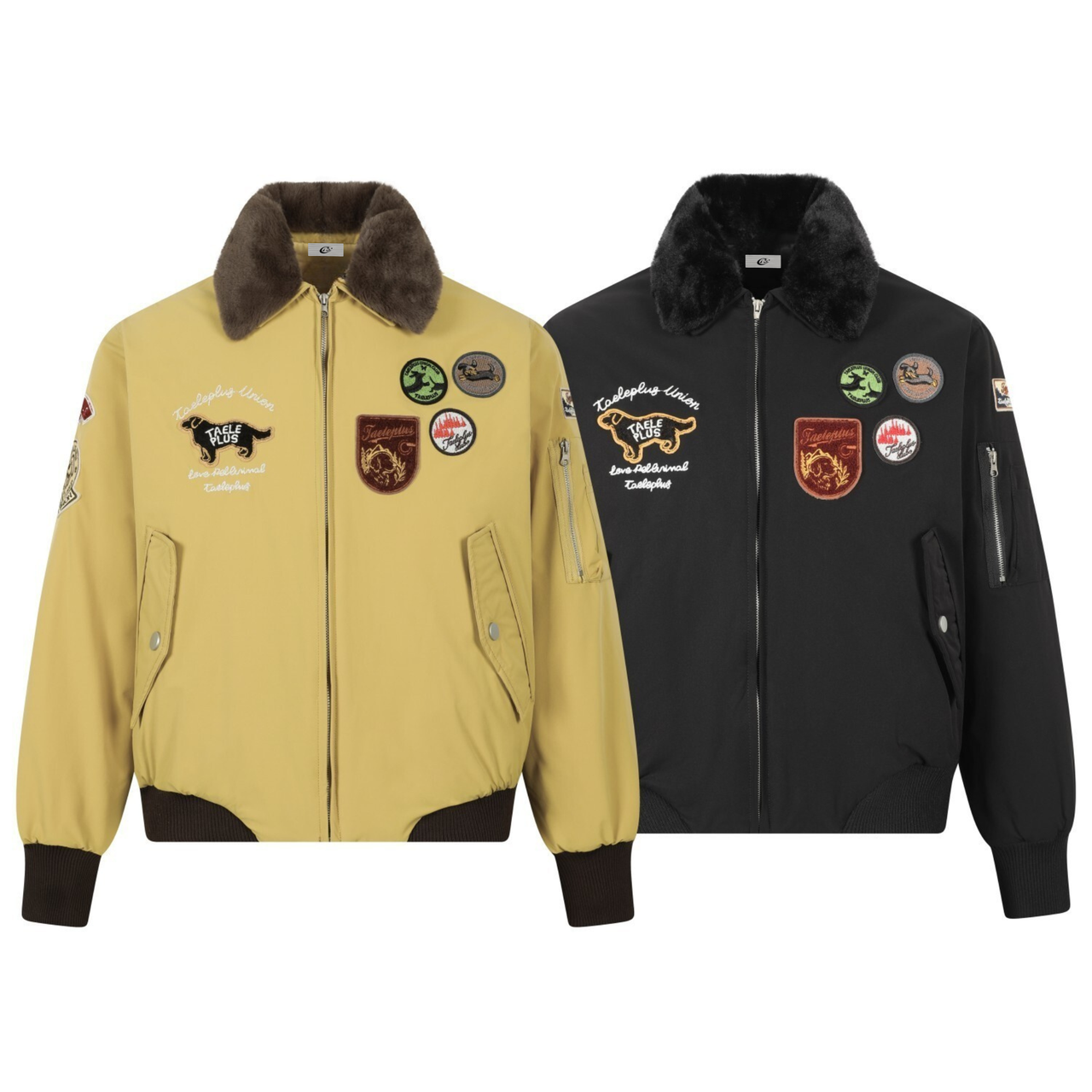 Omirad Aviation Patch Bomber Jacket