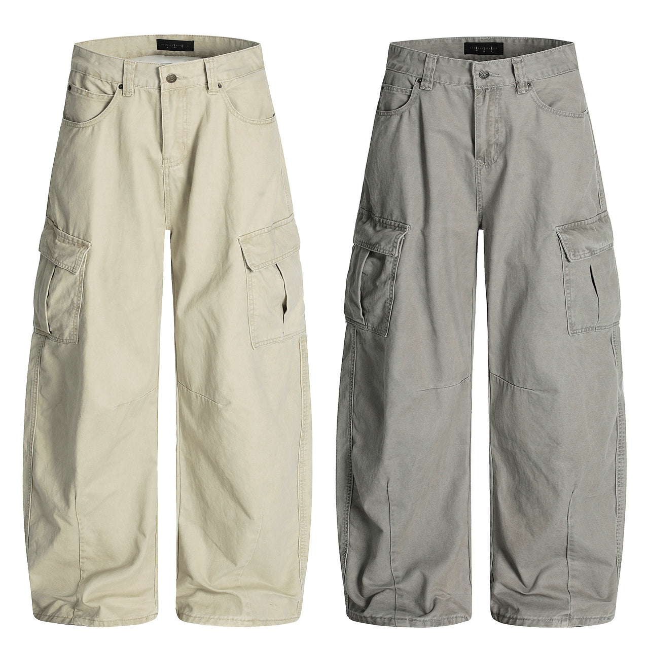 American Streetwear Multi-Pocket Cargo Pants