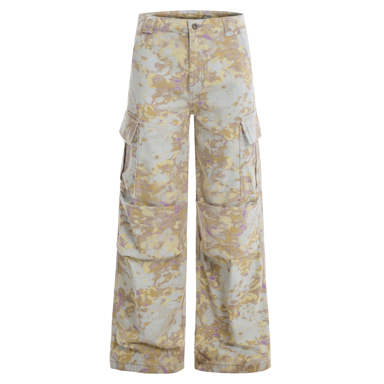 American Streetwear Camouflage Cargo Jeans