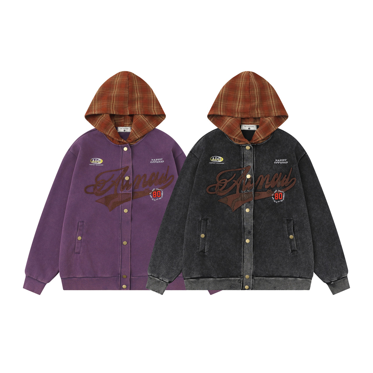 American Vintage Distressed Cardigan Hoodie