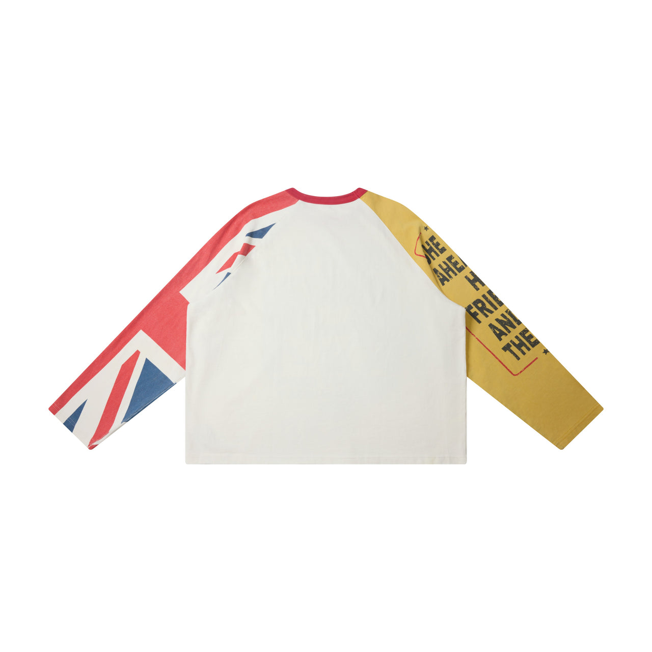 Omirad Contrast Raglan Graphic Long Sleeve Tee