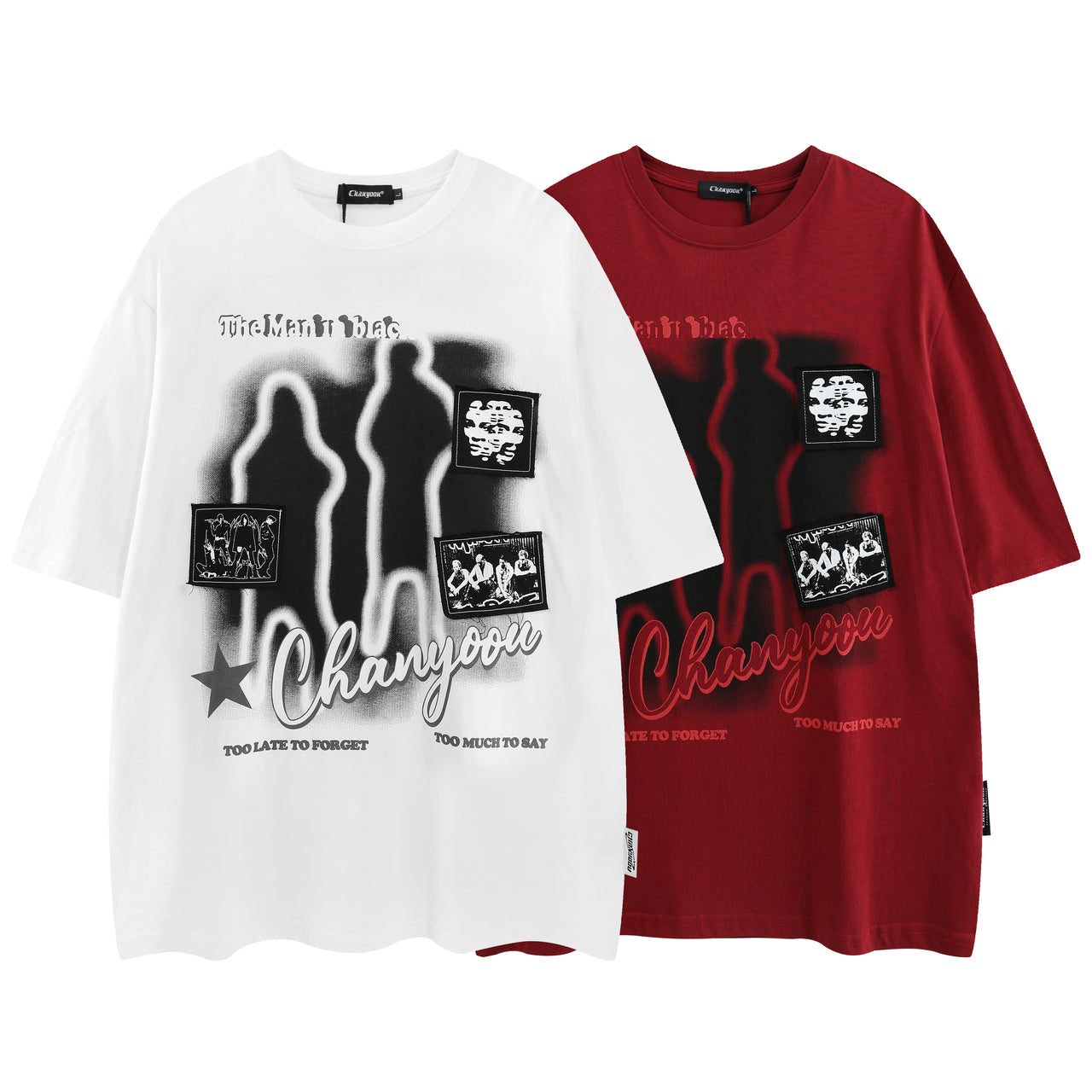 American Streetwear Digital Print Tee