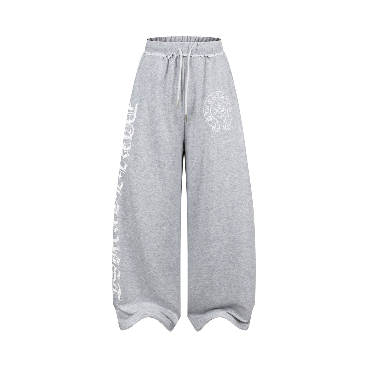American Vintage Letter Print Casual Pants