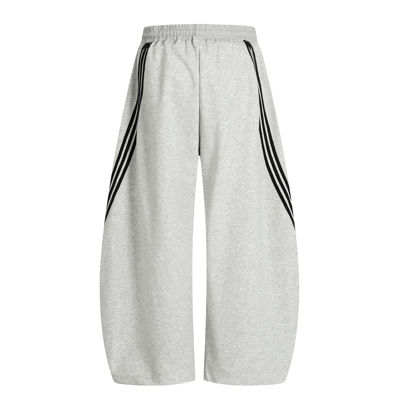 Vintage American Design-Inspired Triple-Stripe Casual Pants
