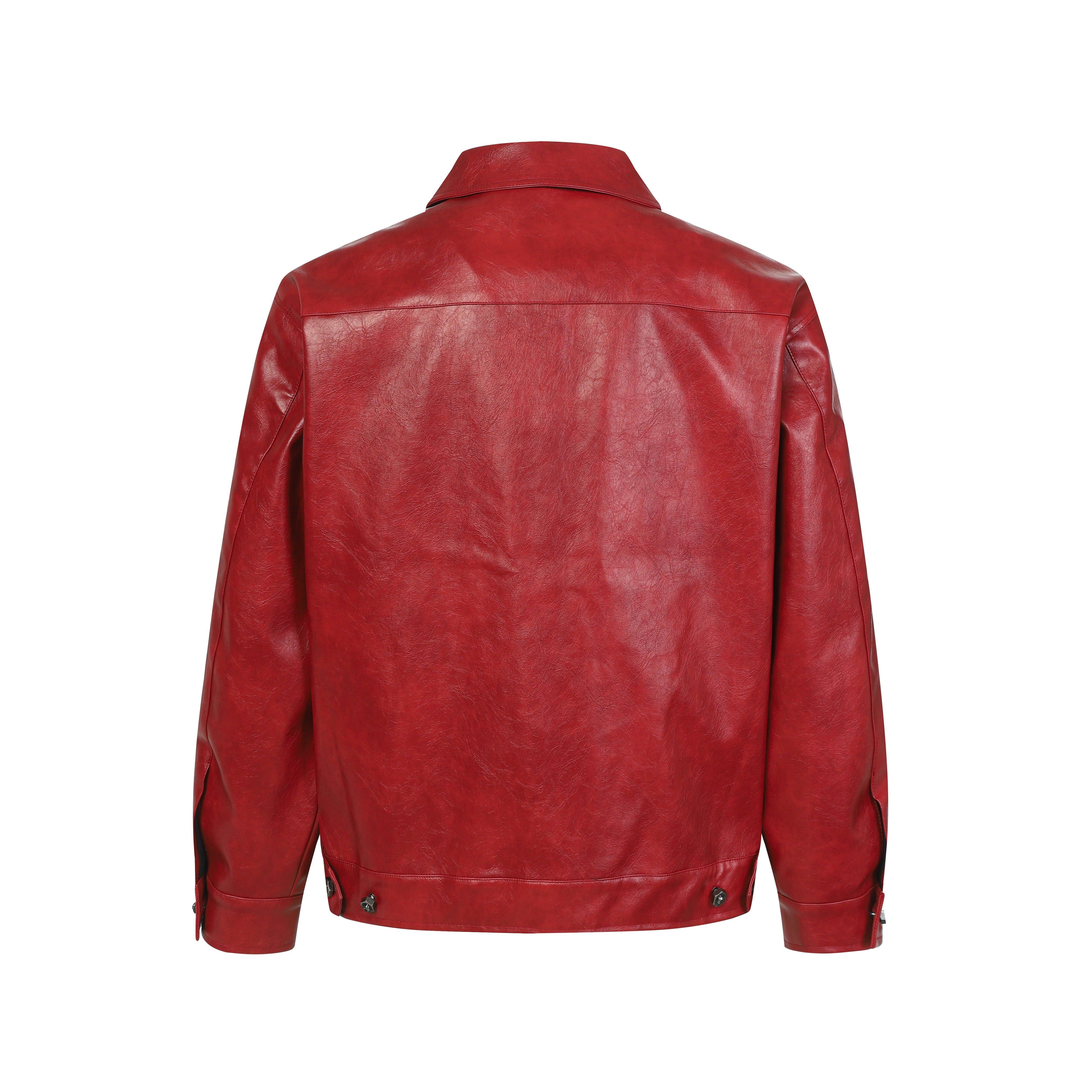 Omirad Web Embossed PU Jacket - omirad
