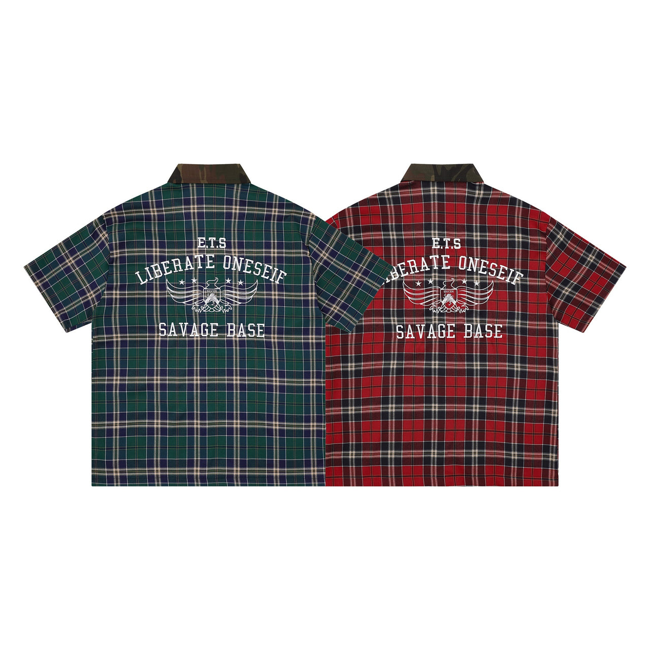 Omirad “Savage Base” Plaid Shirt