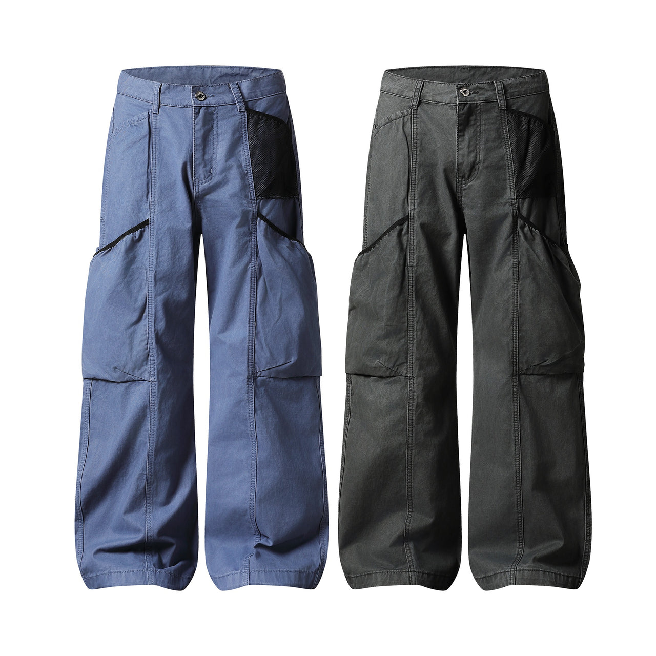 Omirad Utility Panel Wide-Leg Pants