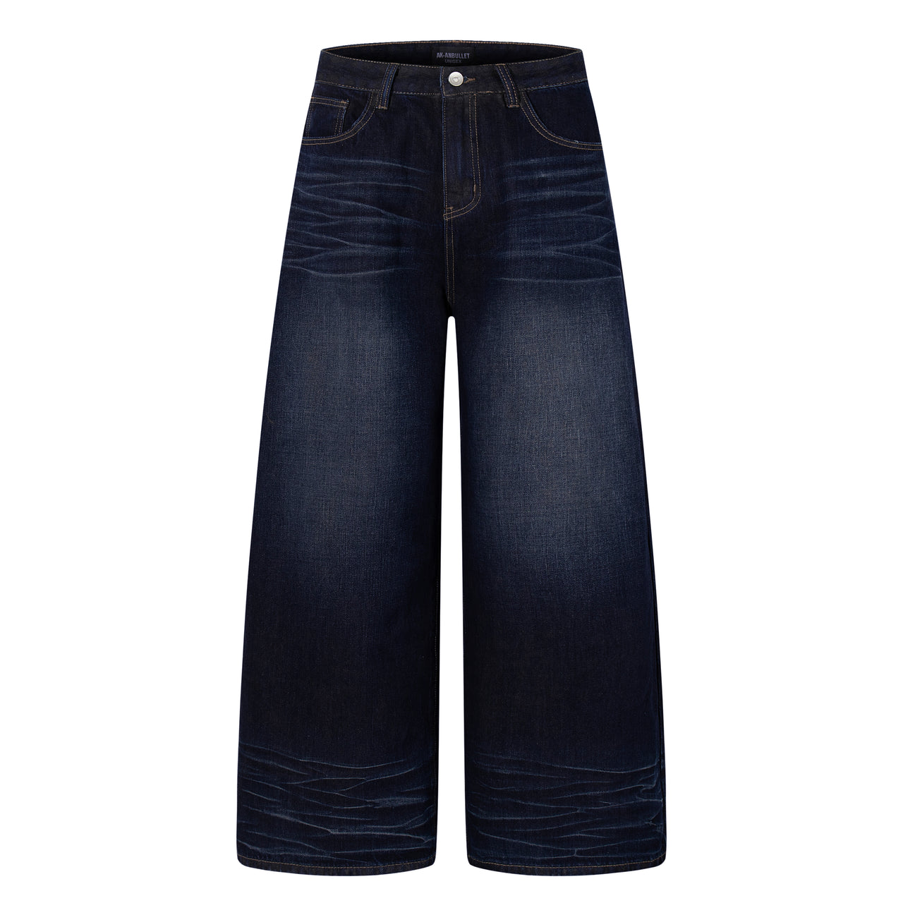 American High Street Wide-Leg Jeans