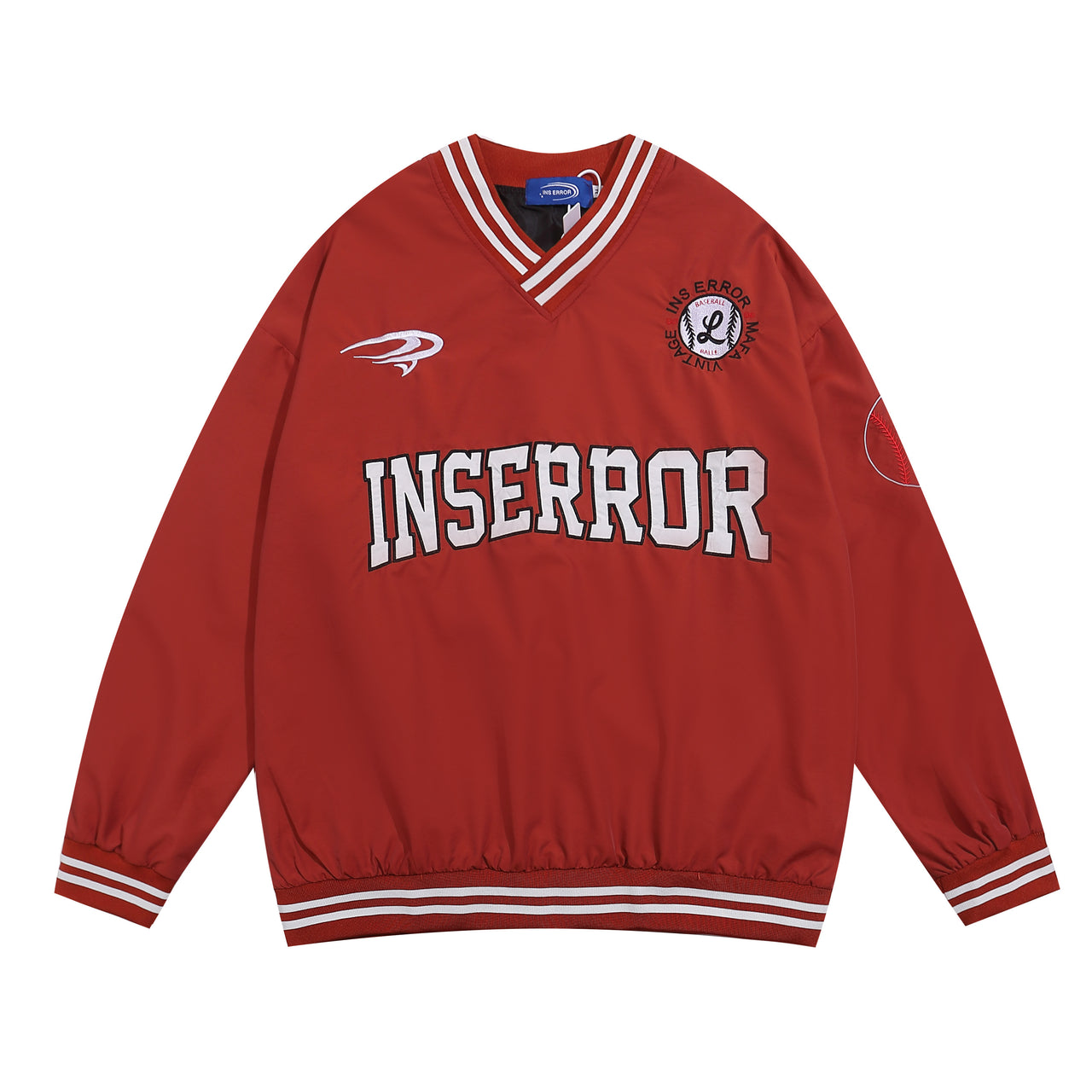 Streetwear Letter Graphic Athletic Sweatshirt