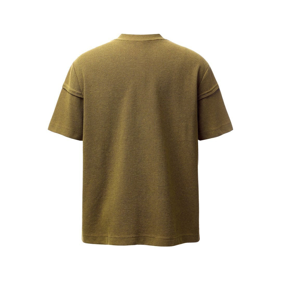 Omirad Script Logo Waffle T-Shirt
