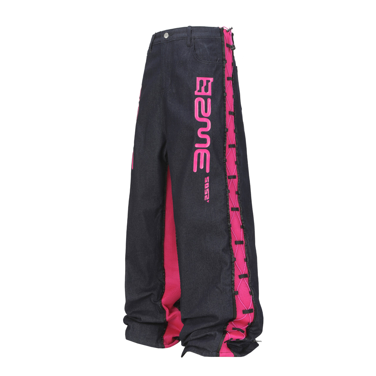 American Street Style Patchwork Jeans