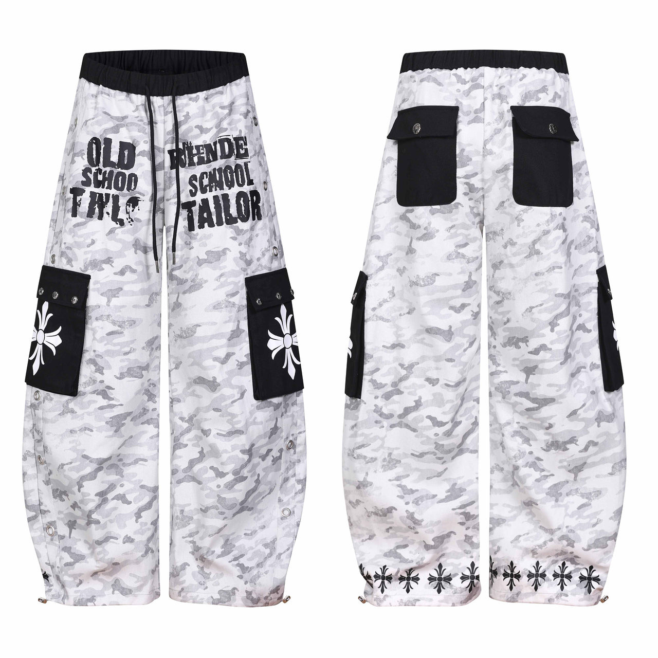 Omirad Camo Graphic Cargo Pants