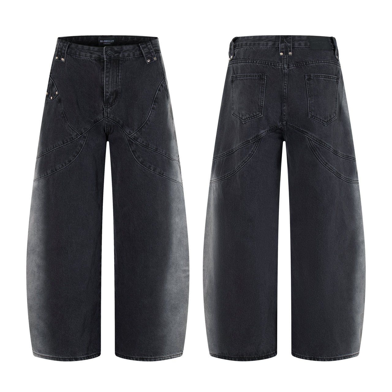 American High Street Curved Blade Jeans