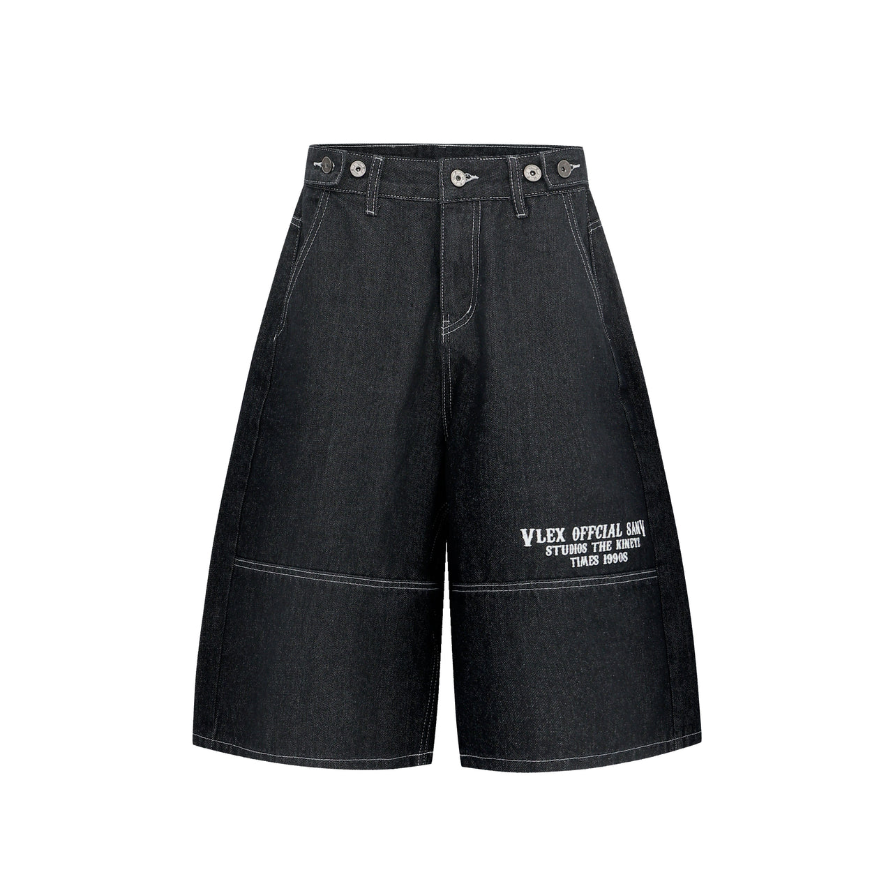 Omirad 404 Patchwork Denim Shorts