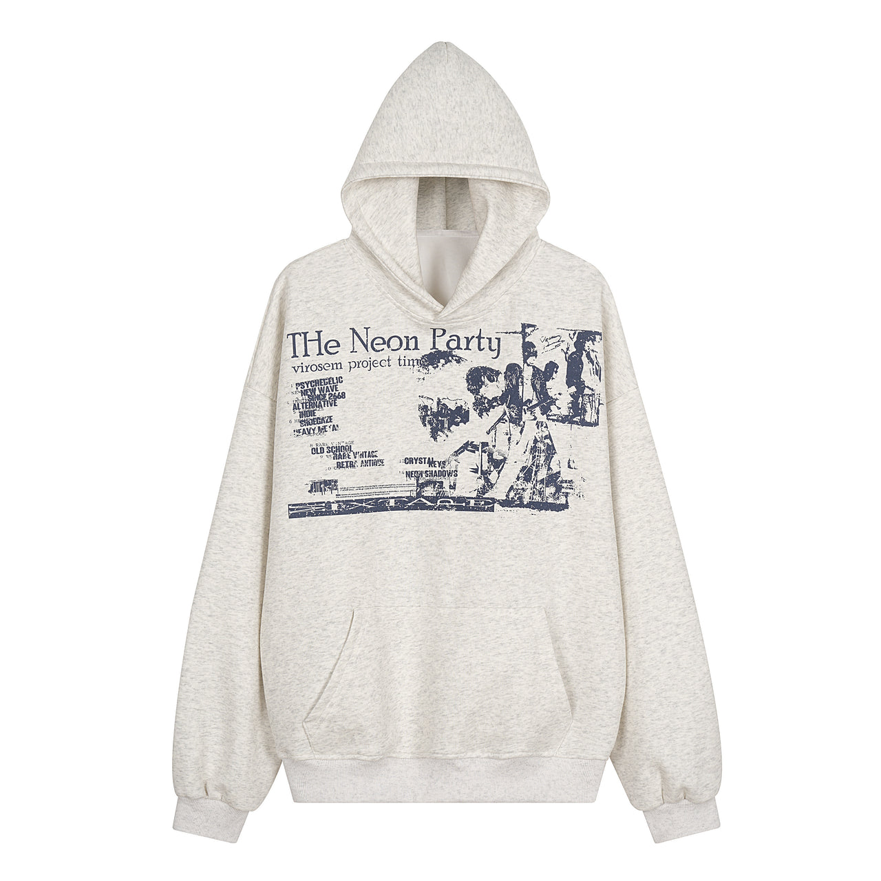 Omirad “Neon Party” Graphic Hoodie