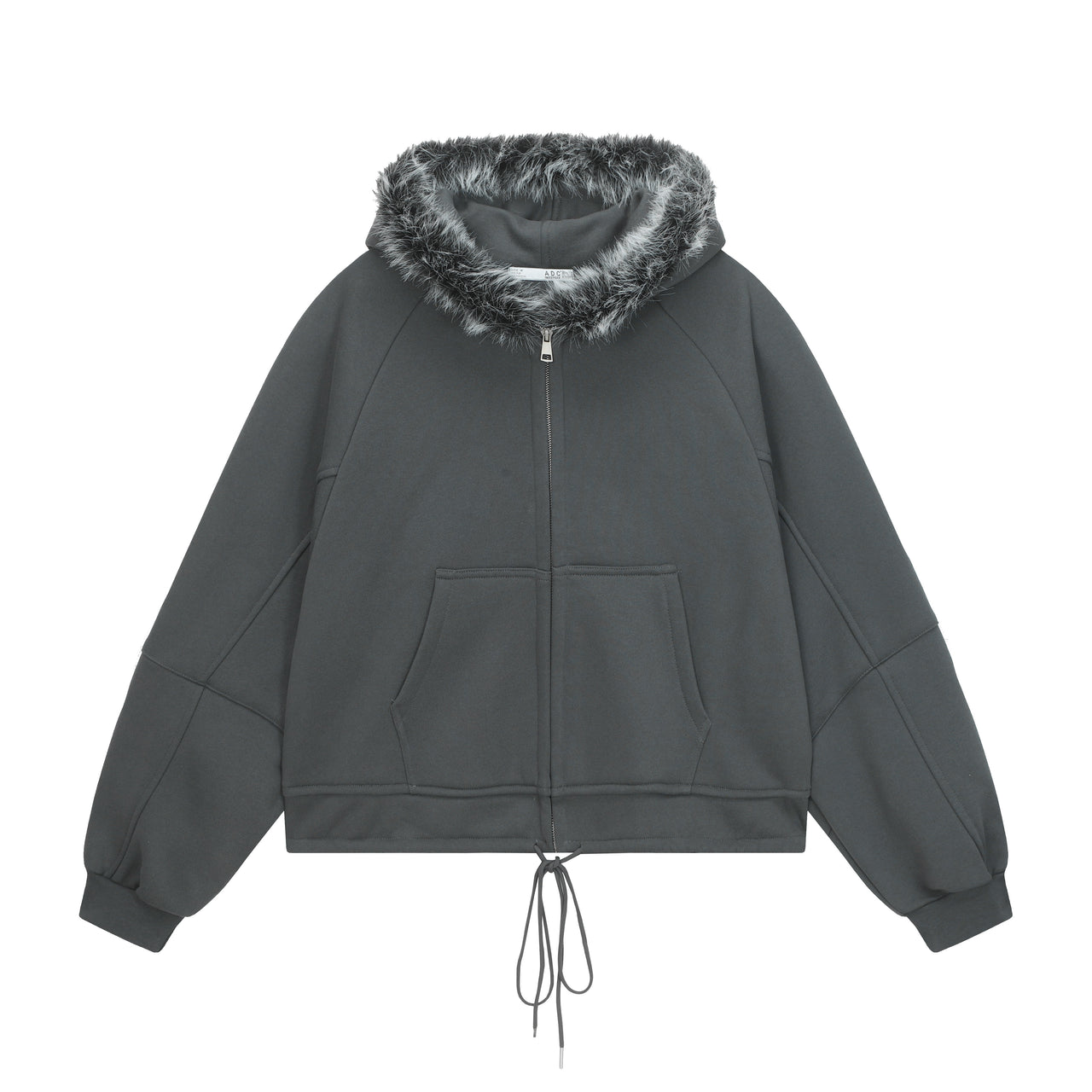American Vintage Fleece-Lined Cardigan Hoodie