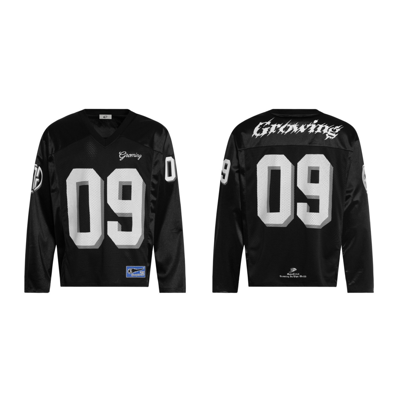 Omirad Black “09” Gothic Mesh Jersey