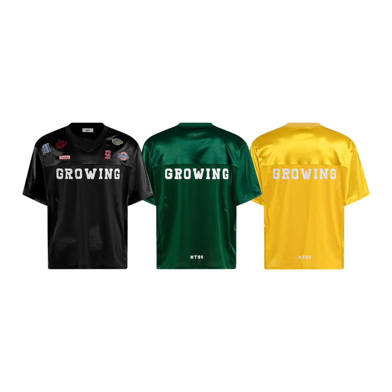 Omirad Patchwork Mesh Jersey Tee