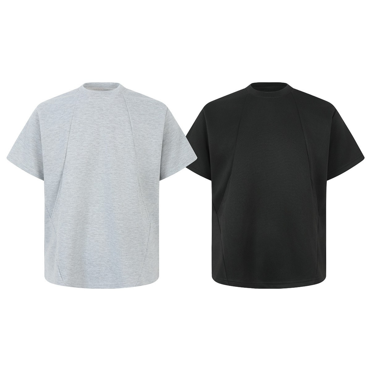Omirad “Minimal Cut” Structured Short-Sleeve Tee