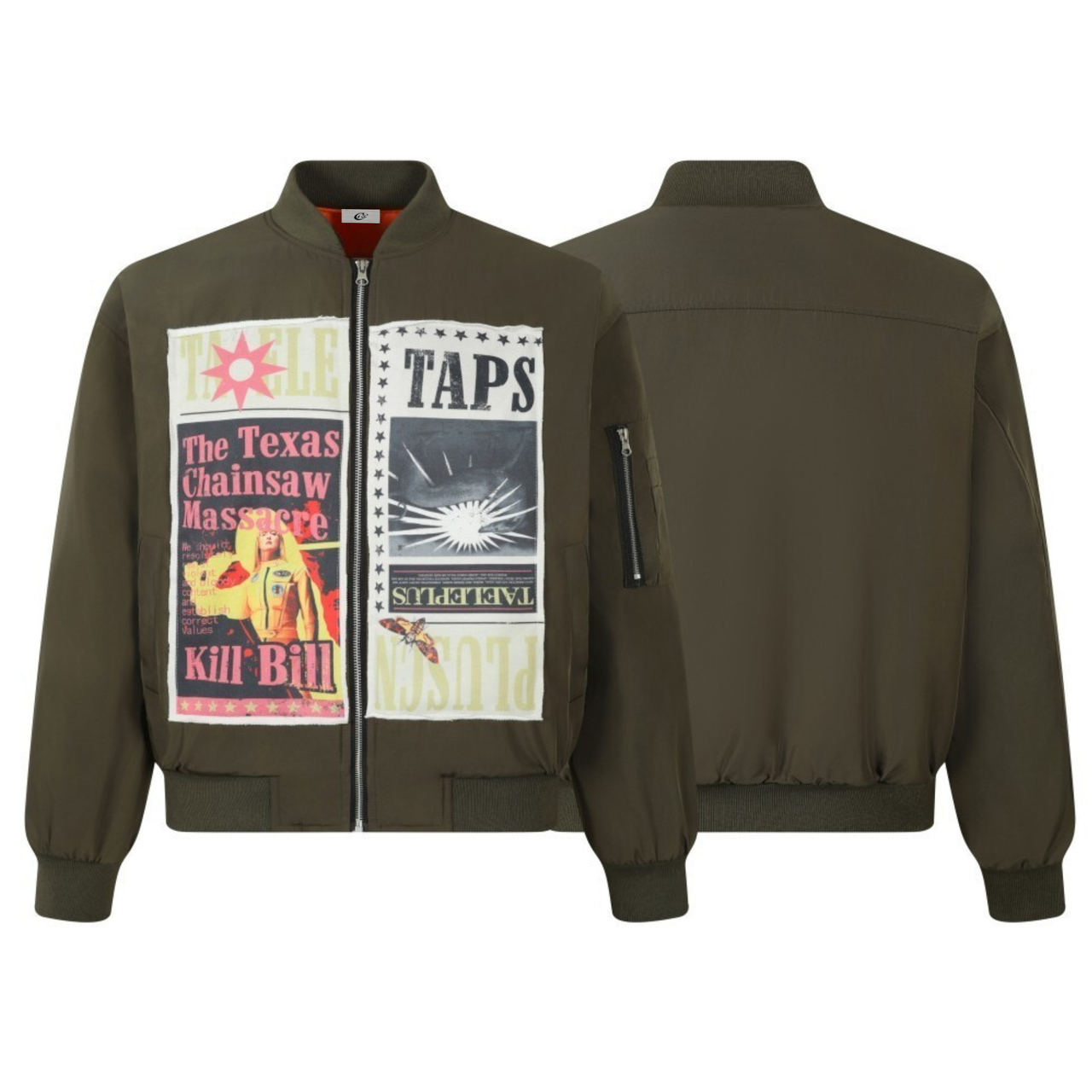 Omirad Poster Patch Bomber Jacket