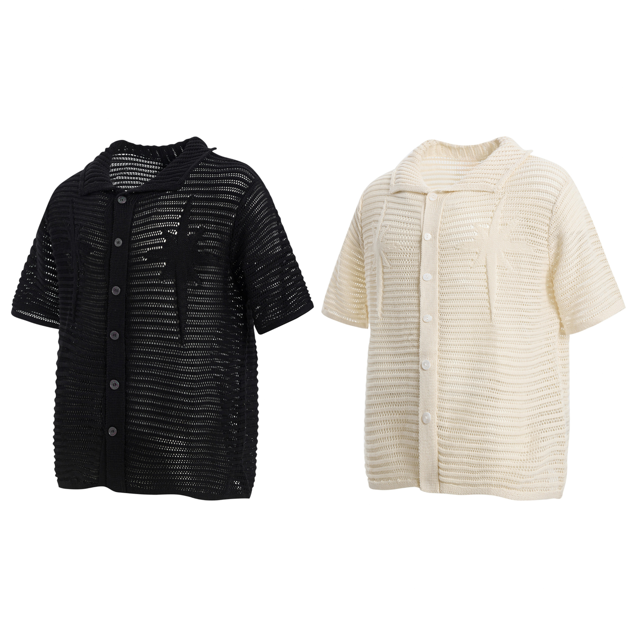 Omirad Open-Knit Star Shirt