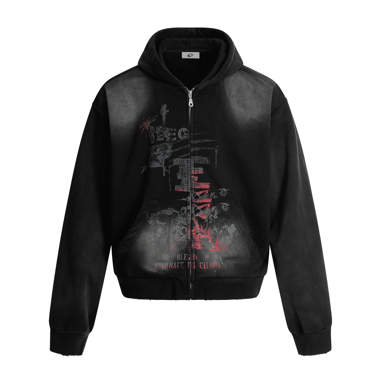 Omirad “Rise and Grind” Zip-Up Hoodie