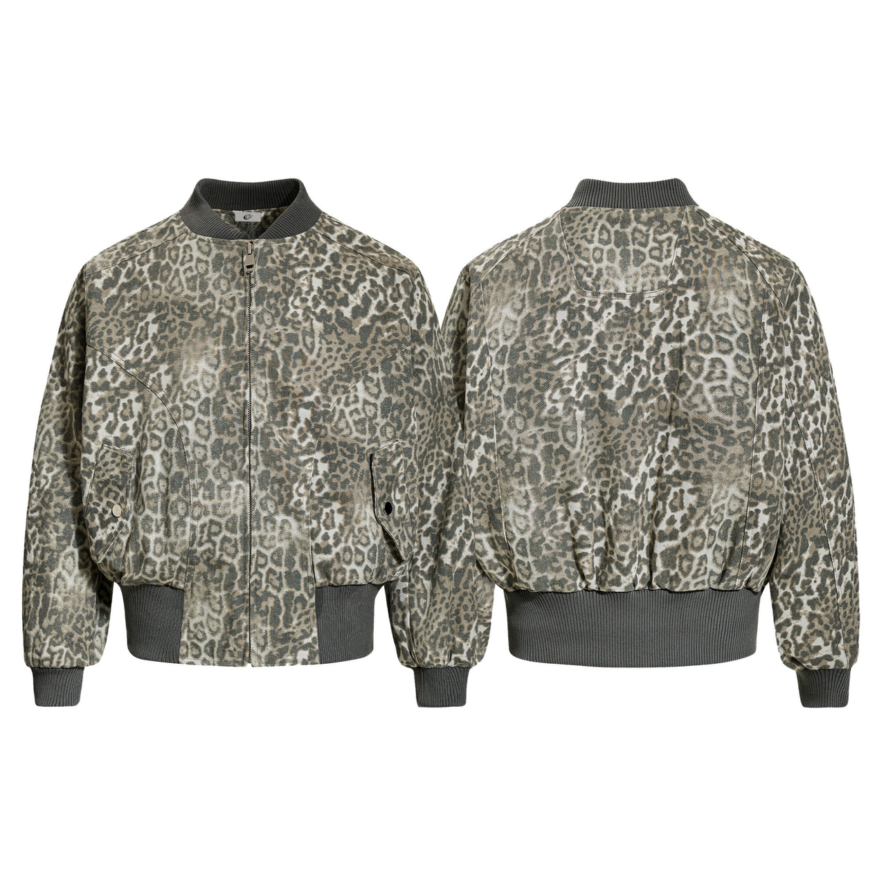 Omirad Leopard Bomber Jacket