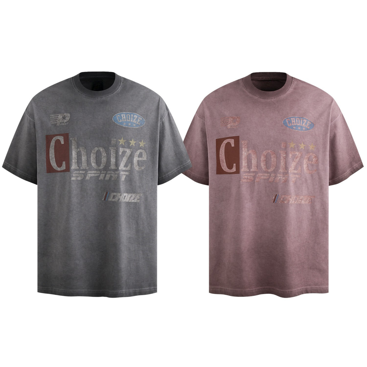 Omirad Vintage Wash Racing Graphic Tee