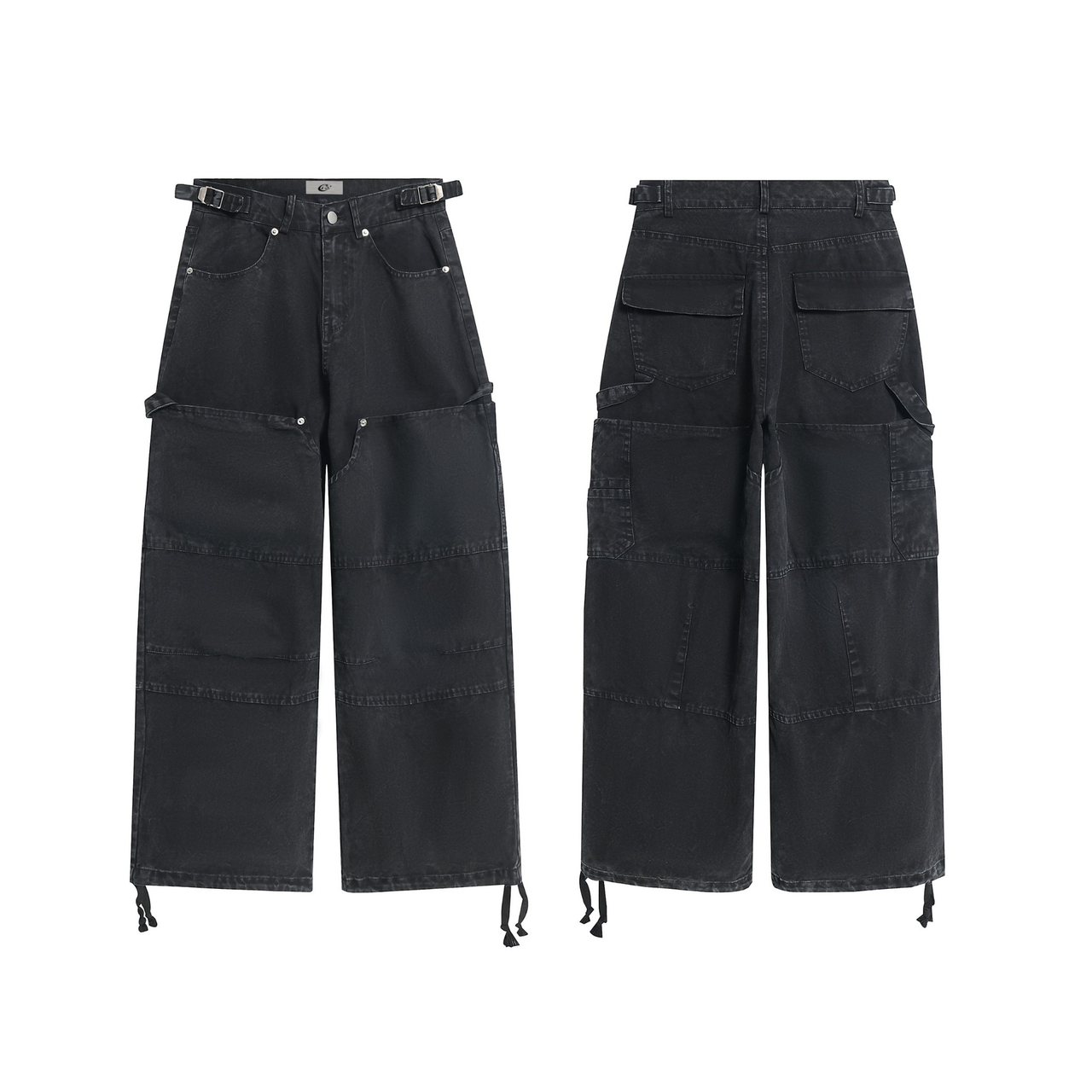 Omirad Multi-Panel Utility Denim Pants