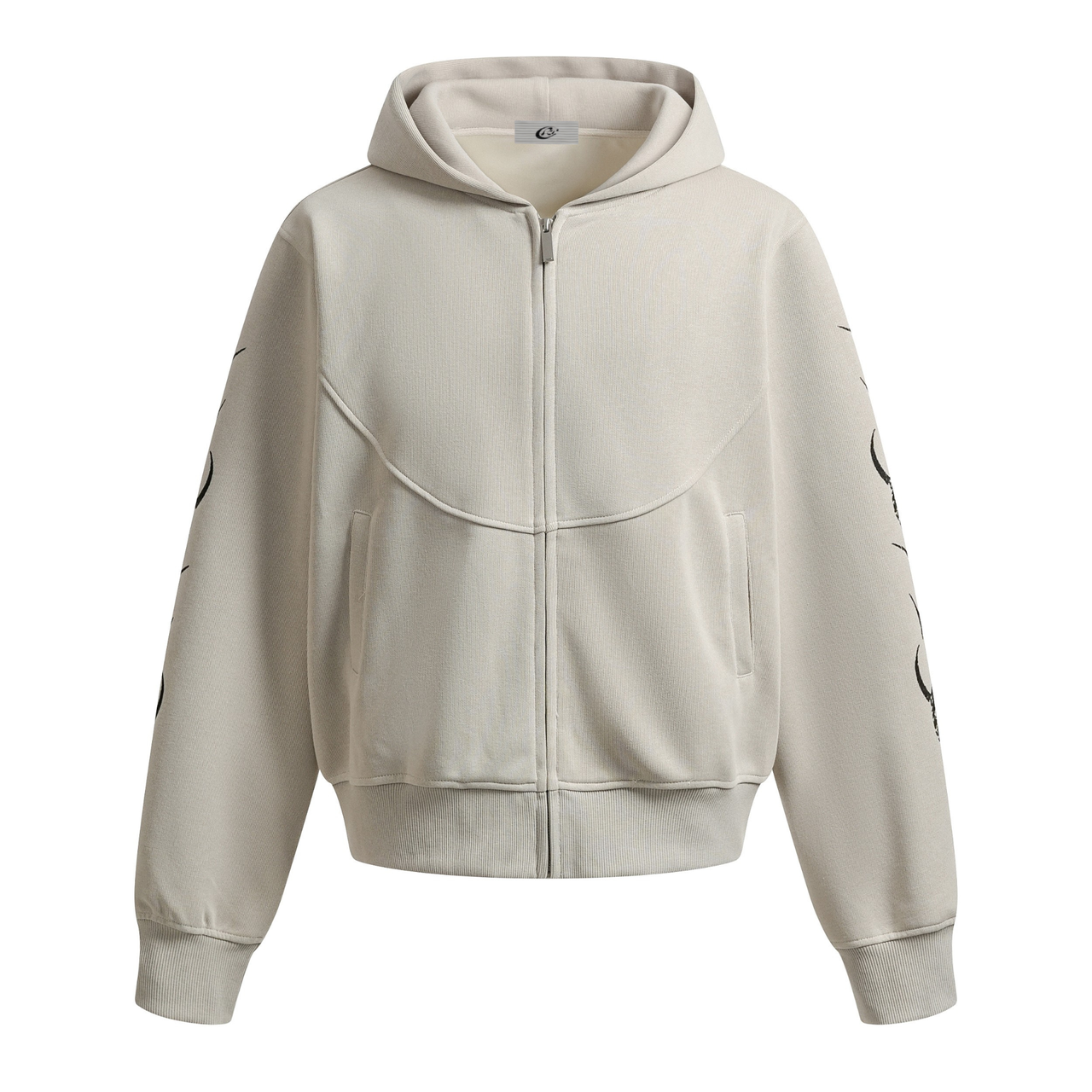 Omirad Tribal Curve Zip Hoodie