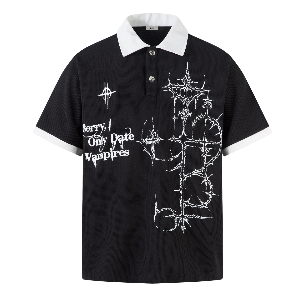 Omirad Gothic Graphic Polo Shirt