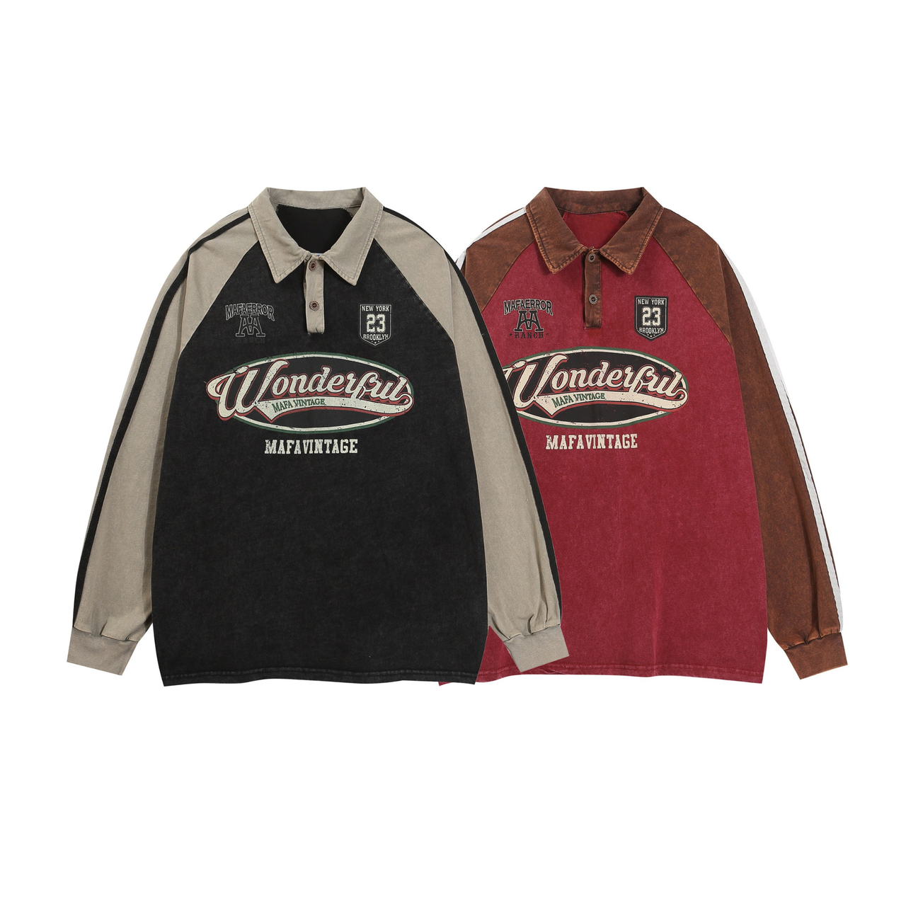 Omirad Vintage Rugby Sweatshirt
