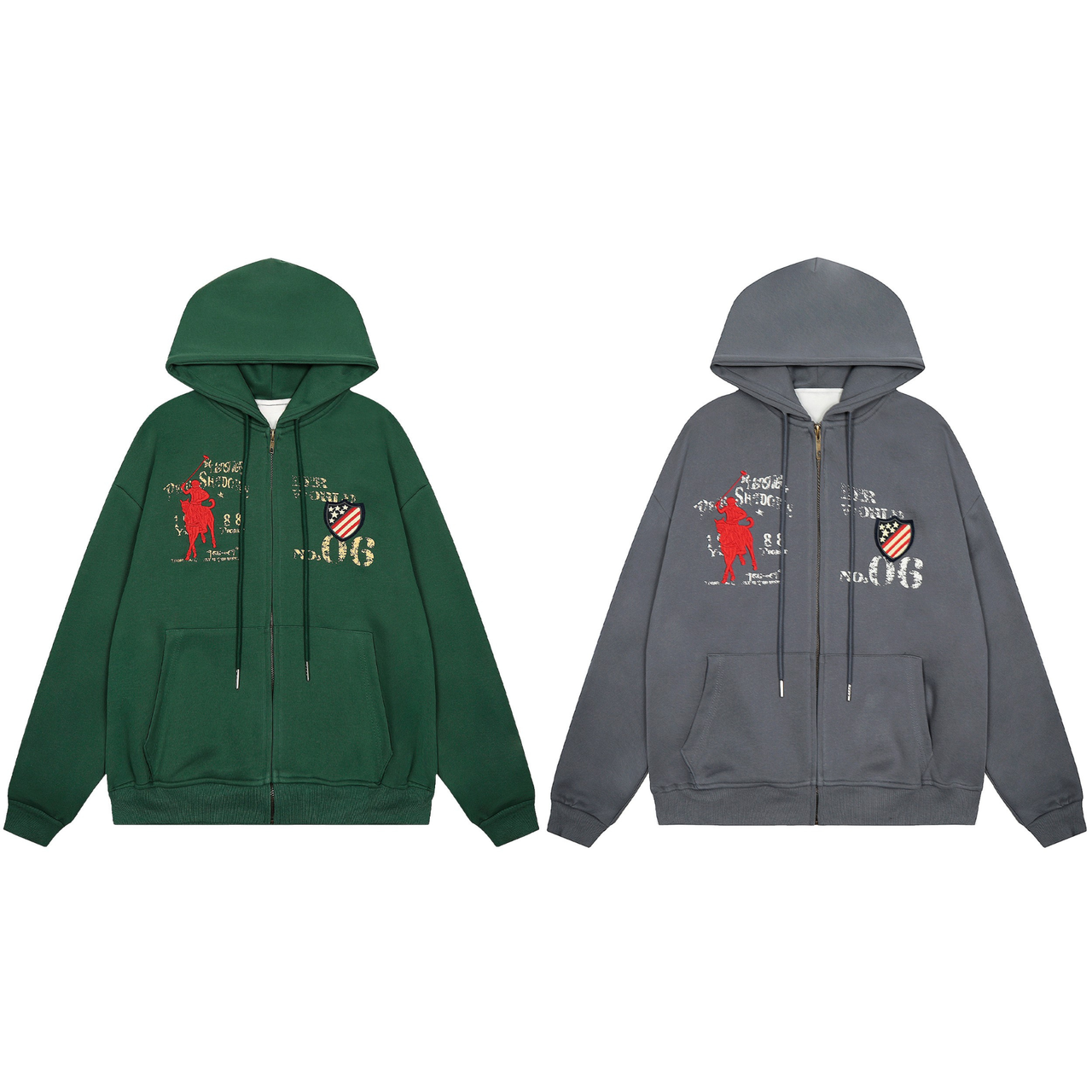 Omirad Athletic Blend Zip Hoodie