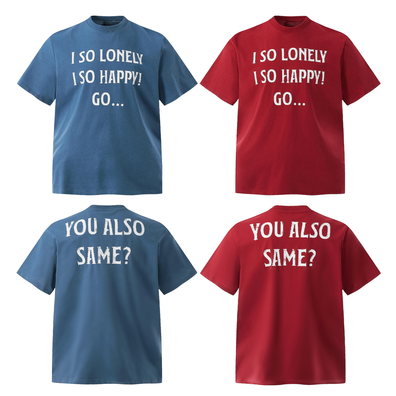 Omirad “Lonely Happy” Graphic Tee