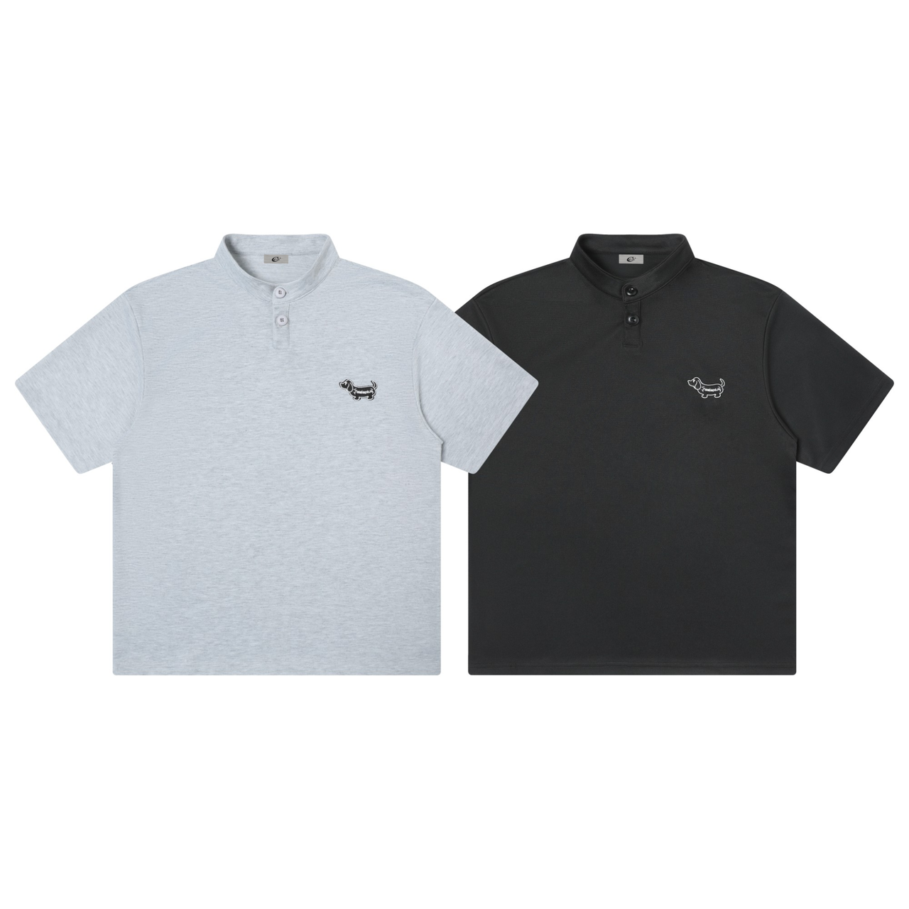 Omirad Minimal Embroidered Polo Shirt