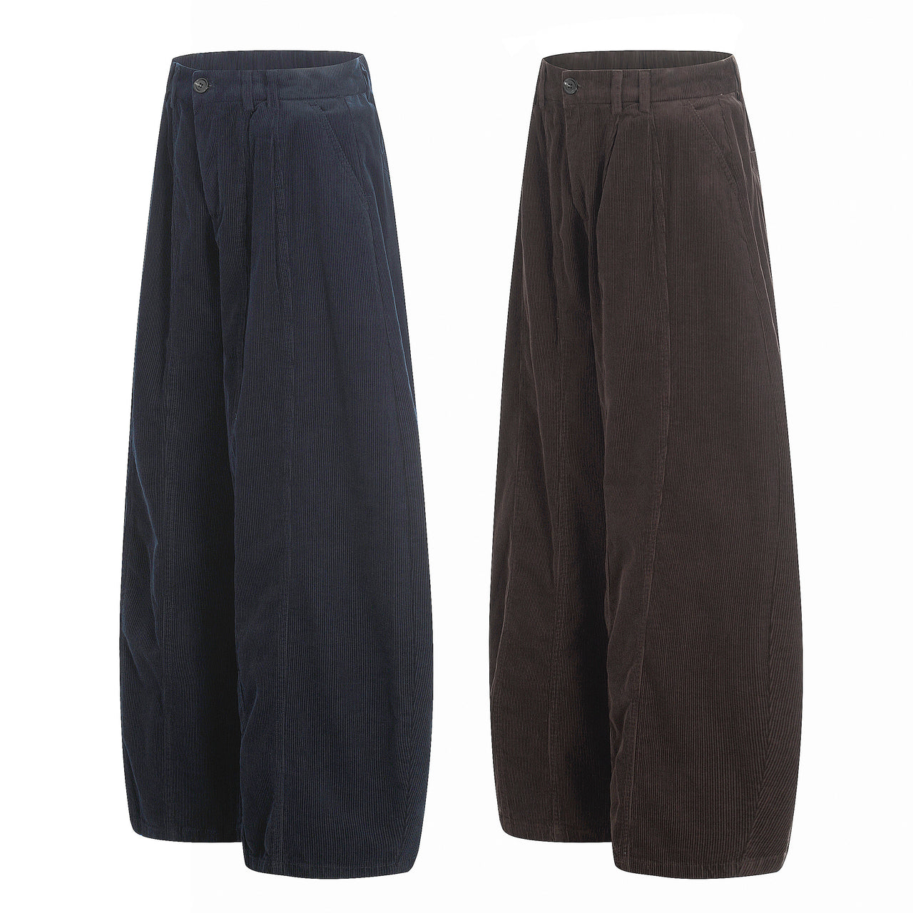 Omirad Wide-Leg Corduroy Pants