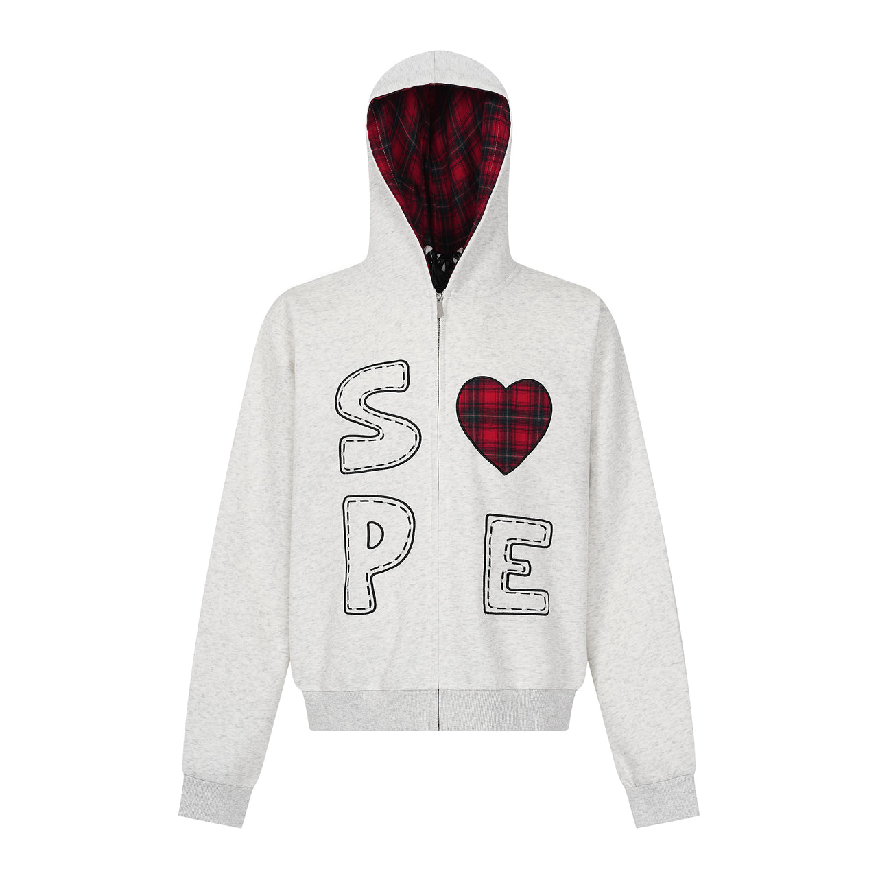 Love Embroidery Hoodie